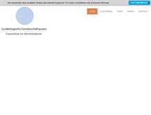 Tablet Screenshot of praxisresch.de